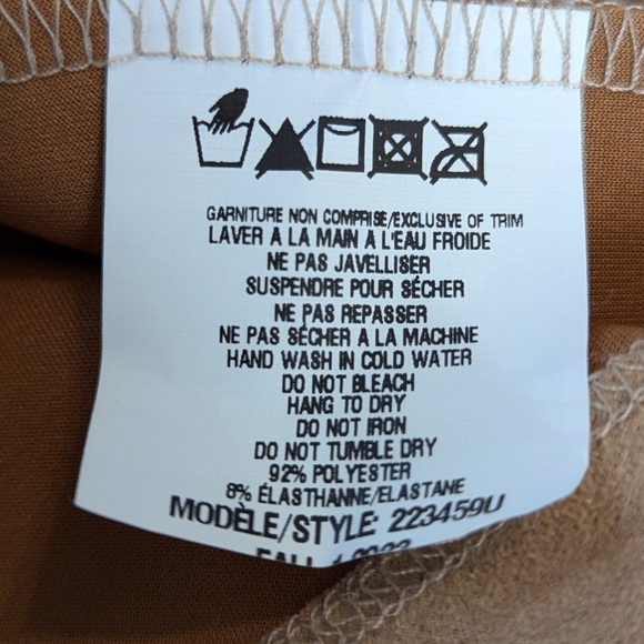 Frank Lyman Tan Shrug Bolero - Picture 4 of 5